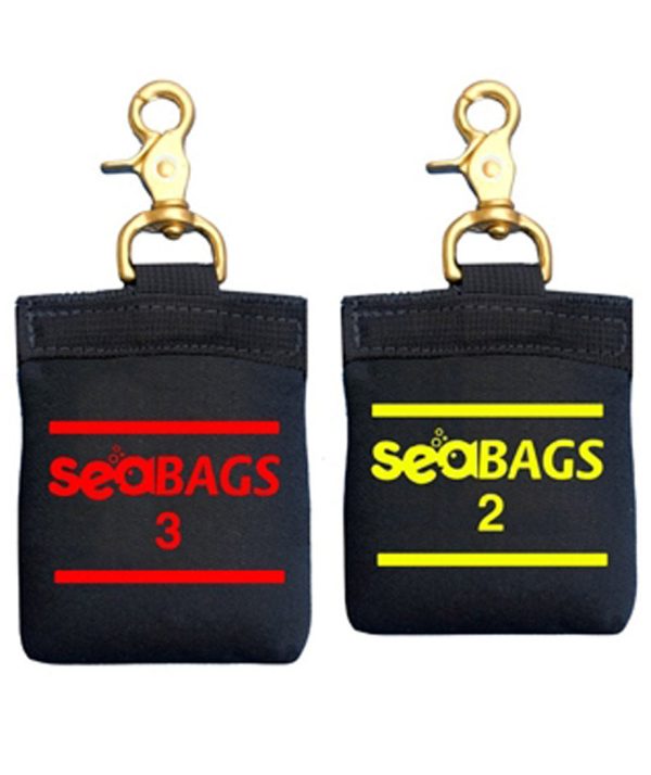 SeaSoft Clip on Seabags for Weight Belts, BCs BCD, Tanks etc. For Cheap