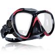 Tilos Hawk Eyes Low Volume Slim Frame Added Vision Scuba Mask Online Hot Sale