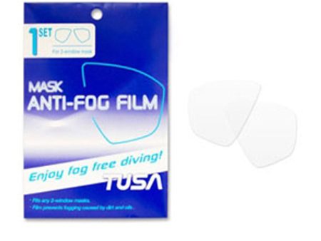 Tusa Reusable Anti-Fog Film for Scuba Diving Masks Fits any Two Window Mask For Discount