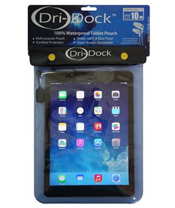 Dri-Dock 100% Waterproof Dry iPad Air Pouch Touch Screen Compatible For Sale