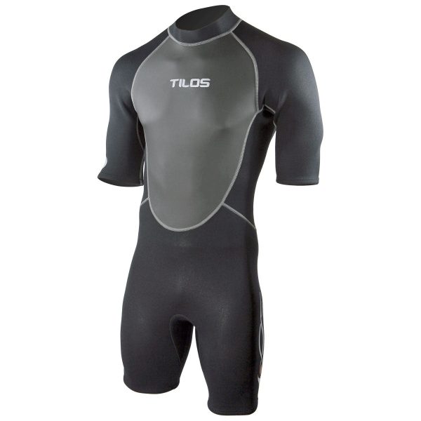 Tilos 2mm Skin Chest Mens Shorty for Diving, Surfing, Snorkeling, Water Sports on Sale