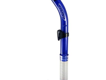 Tilos Splash Semi-Dry Snorkel with Purge and Crystal Silicone Mouthpiece Online now