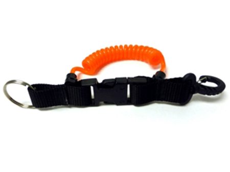 Trident Scuba Diving Stretch Quick Release Coil with Clip and Ring For Sale