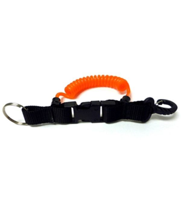 Trident Scuba Diving Stretch Quick Release Coil with Clip and Ring For Sale