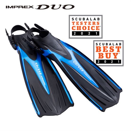 Tusa Imprex Duo Open Heel Fins for Scuba Diving and Snorkeling For Cheap