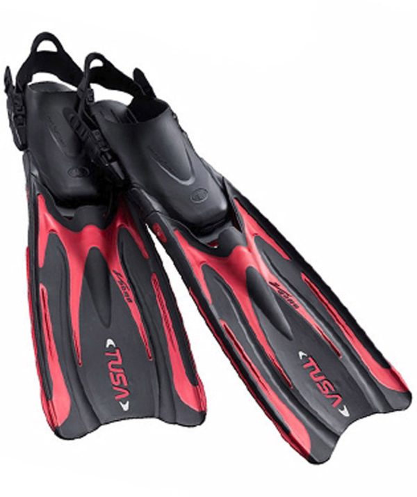 Tusa Hyflex Vesna Open Heel Fins for Scuba Diving and Snorkeling For Sale