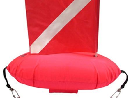 Trident Spear Fisherman s Float with Dive Signal Marker Buoy SMB Flag and Quick Release Clips on Sale