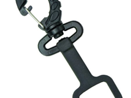 Trident Scuba Rubber Octo Holder Durable with Wire Gate Swivel Clip Online Hot Sale