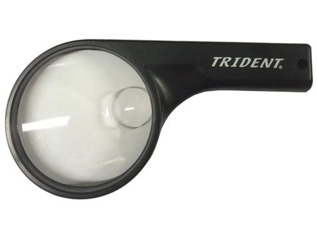 Trident Underwater Magnifying Glass Handheld Magnifier 2x Magnification Level Online Hot Sale