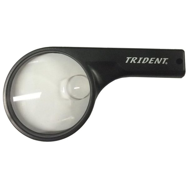 Trident Underwater Magnifying Glass Handheld Magnifier 2x Magnification Level Online Hot Sale