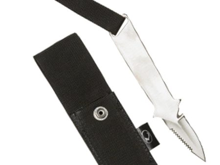 Zeagle BC BCD knife with Nylon Sheath Permanently Mounts to any Webbing Strap For Discount