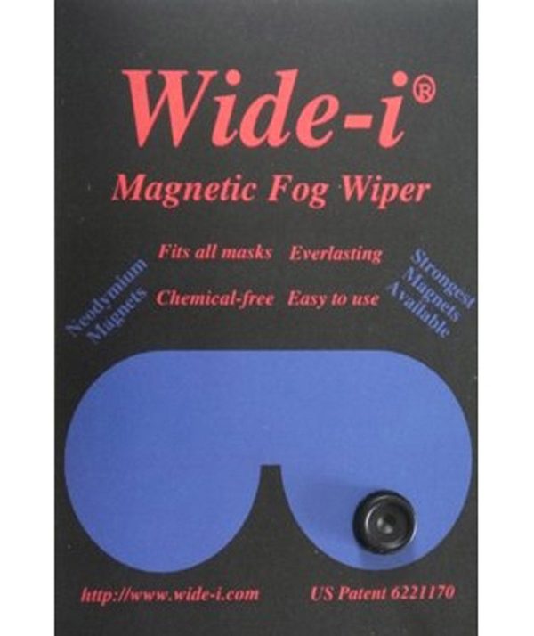 Wide-i Magnetic Underwater Fog Wiper for Scuba Diving Masks - One Magnet set for Single Lens Mask Hot on Sale