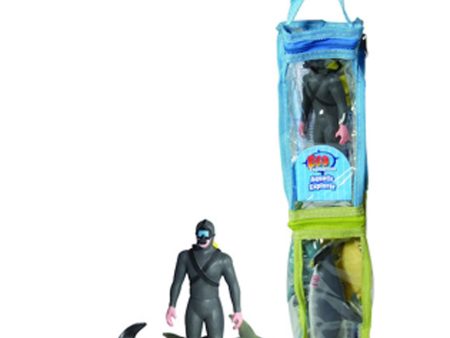 Wild Republic Eco Aquatic Double Tube with Scuba Diver and Animals Online Hot Sale