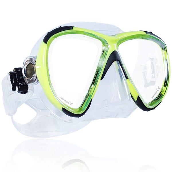 Tilos Hawk Eyes Low Volume Slim Frame Added Vision Scuba Mask Online Hot Sale