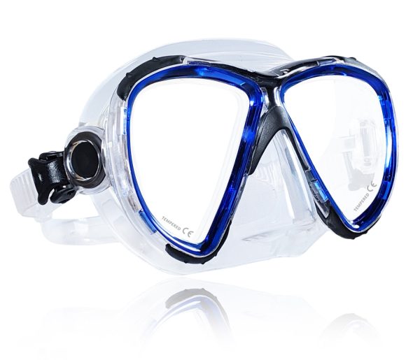 Tilos Hawk Eyes Low Volume Slim Frame Added Vision Scuba Mask Online Hot Sale